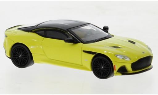 Aston Martin DBS 1/87 PCX87 Superleggera jaune clair 2019 miniature