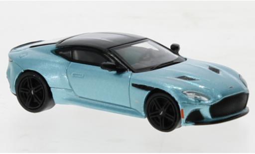 Aston Martin DBS 1/87 PCX87 Superleggera metallise bleu clair 2019 miniature