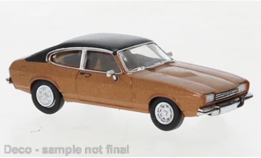 Ford Capri 1/87 PCX87 MK II metallise marron 1974 miniature