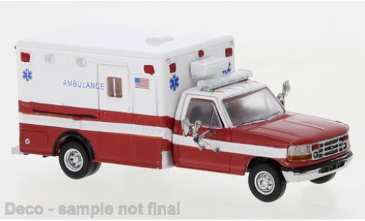 Miniature Ford F-350 1/87 PCX87 Horton Ambulance blanche/rouge 1997 Ford F-350 1/87 PCX87 Horton Ambulance blanche/rouge 1997 miniature