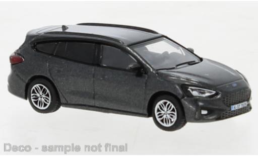 Ford Focus 1/87 PCX87 Turnier ST-Line metallise grise 2020 miniature