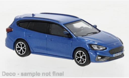Miniature Ford Focus 1/87 PCX87 Turnier ST metallise bleue 2020 Ford Focus 1/87 PCX87 Turnier ST metallise bleue 2020 miniature