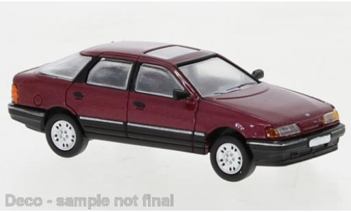 Miniature Ford Scorpio 1/87 PCX87 metallise rouge foncé 1985 Ford Scorpio 1/87 PCX87 metallise rouge foncé 1985 miniature