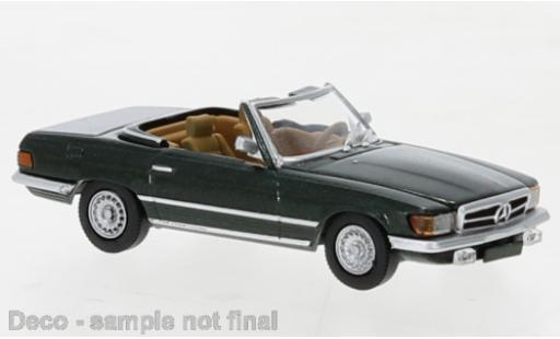 Miniature Mercedes Classe SL 1/87 PCX87 SL (R107) metallise vert foncé 1971 Mercedes Classe SL 1/87 PCX87 SL (R107) metallise vert foncé 1971 miniature