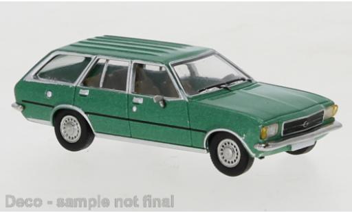 Miniature Opel Rekord 1/87 PCX87 D Caravan metallise verte 1972 Opel Rekord 1/87 PCX87 D Caravan metallise verte 1972 miniature