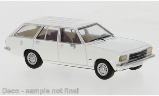 Miniature Opel Rekord 1/87 PCX87 D Caravan blanche 1972 Opel Rekord 1/87 PCX87 D Caravan blanche 1972 miniature