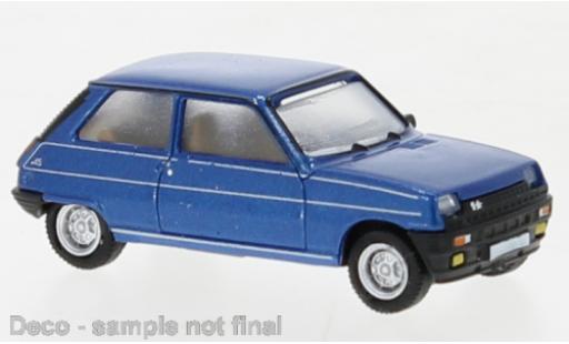 Renault 5 1/87 PCX87 Alpine metallise bleu 1980 miniature