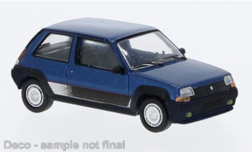 Renault 5 1/87 PCX87 GT Turbo metallise bleu 198 miniature
