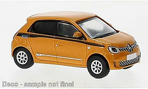 Voiture Miniature Renault Twingo GT 1/43 Orange - Modèle Collectible Cararama