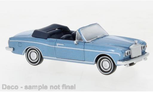 Miniature Rolls Royce Corniche 1/87 PCX87 metallise bleu 1971 Rolls Royce Corniche 1/87 PCX87 metallise bleu 1971 miniature