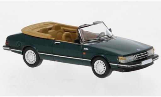 Miniature Saab 900 1/87 PCX87 cabriolet metallise vert foncé 1986 Saab 900 1/87 PCX87 cabriolet metallise vert foncé 1986 miniature