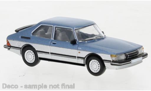 Miniature Saab 900 1/87 PCX87 Turbo metallise bleue/grise 1986 Saab 900 1/87 PCX87 Turbo metallise bleue/grise 1986 miniature
