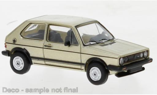 Volkswagen Golf 1/87 PCX87 I GTI metallise beige 1980 miniature