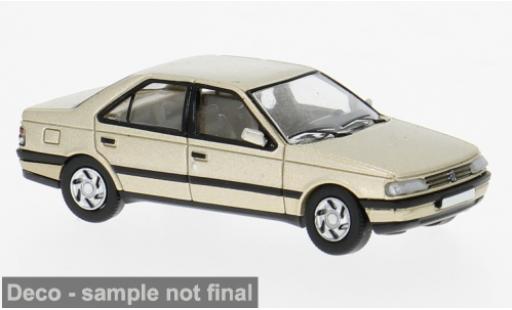 Miniature Peugeot 405 1/87 PCX87 beige 1987 1:87 Peugeot 405 1/87 PCX87 beige 1987 1:87 miniature