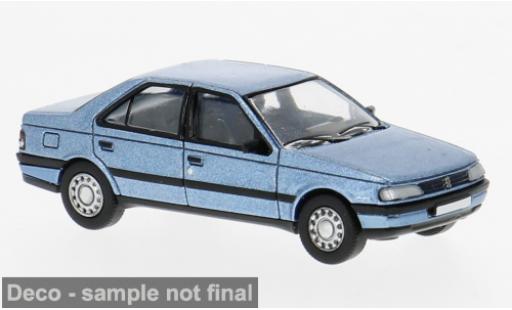 Miniature Peugeot 405 1/87 PCX87 bleue 1987 1:87 Peugeot 405 1/87 PCX87 bleue 1987 1:87 miniature