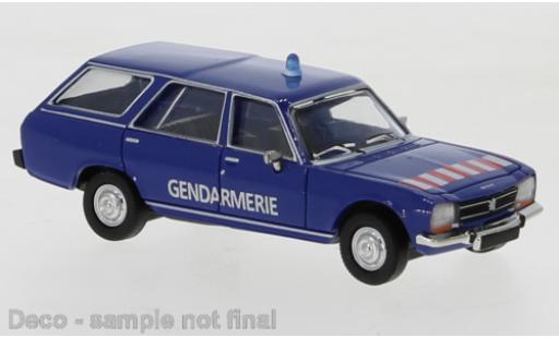 Miniature Peugeot 504 1/87 PCX87 Break bleue Gendarmerie (F) 1978 Peugeot 504 1/87 PCX87 Break bleue Gendarmerie (F) 1978 miniature