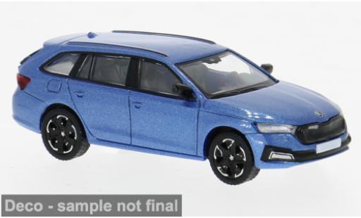 Miniature Skoda Octavia 1/87 PCX87 IV Combi bleue 2019 1:87 Skoda Octavia 1/87 PCX87 IV Combi bleue 2019 1:87 miniature