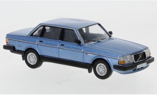 Miniature Volvo 240 1/87 PCX87 metallise bleue 1989 Volvo 240 1/87 PCX87 metallise bleue 1989 miniature