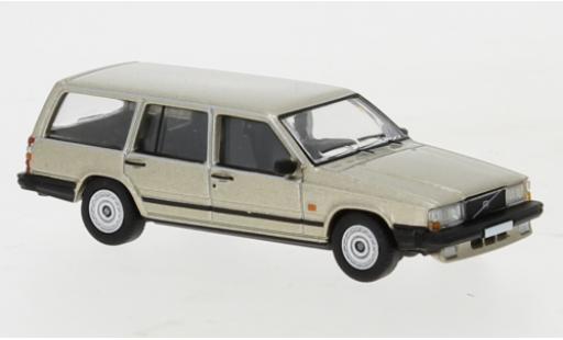 Miniature Volvo 740 1/87 PCX87 Kombi metallise beige 1985 Volvo 740 1/87 PCX87 Kombi metallise beige 1985 miniature