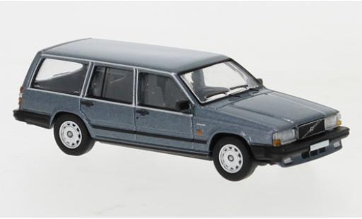 Miniature Volvo 740 1/87 PCX87 Kombi metallise bleue 1985 Volvo 740 1/87 PCX87 Kombi metallise bleue 1985 miniature