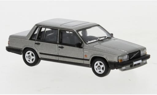 Miniature Volvo 740 1/87 PCX87 metallise grise 1984 Volvo 740 1/87 PCX87 metallise grise 1984 miniature