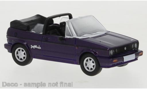Volkswagen Golf 1/87 PCX87 I Cabriolet Genesis metallise lila 1991 Exklusiv für Model Car World miniature
