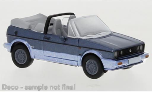 Volkswagen Golf 1/87 PCX87 I Cabriolet metallise bleue/grise 1991 Bel-Air miniature