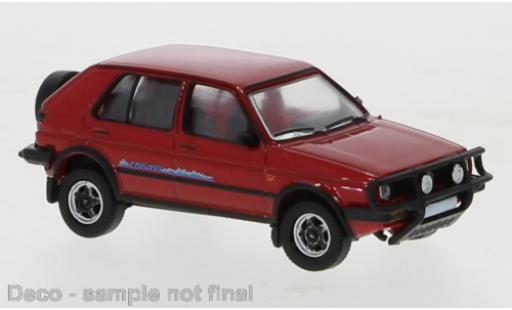 Miniature Volkswagen Golf 1/87 PCX87 II Country rouge 1990 Volkswagen Golf 1/87 PCX87 II Country rouge 1990 miniature