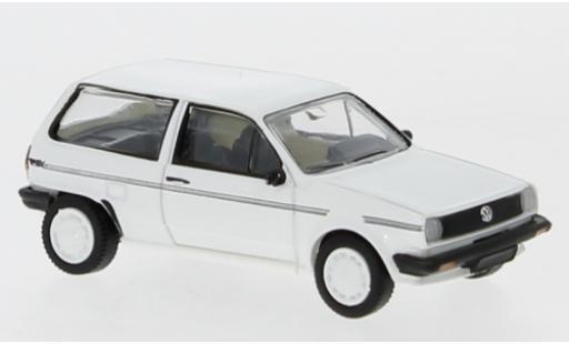 Miniature Volkswagen Polo 1/87 PCX87 II Fox blanche/Dekor 1985 Volkswagen Polo 1/87 PCX87 II Fox blanche/Dekor 1985 miniature