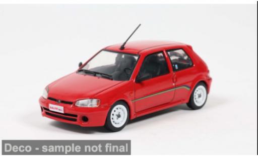 Miniature Peugeot 106 PH.2 Rallye rouge 1995 1/43 Solido