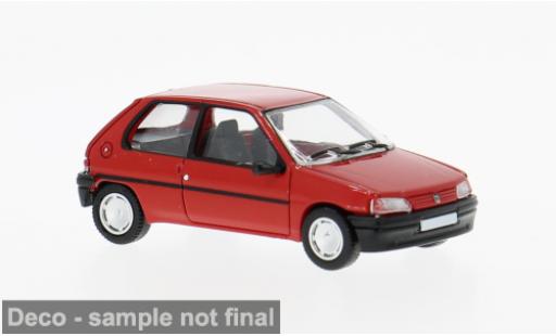 Peugeot 106 1/87 PCX87 rouge 1991 1:87 miniature