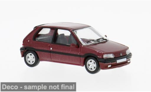 Peugeot 106 1/87 PCX87 XSI rouge 1991 1:87 miniature