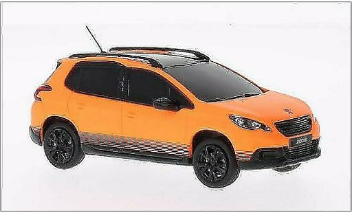 Peugeot 2008 Base 1/43 Norev mat-orange 2013 miniature