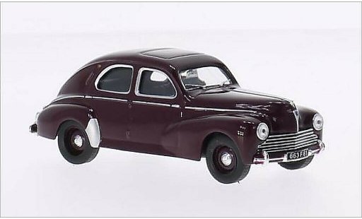 Peugeot 203 Berline 1/43 Solido rouge 1950 miniature