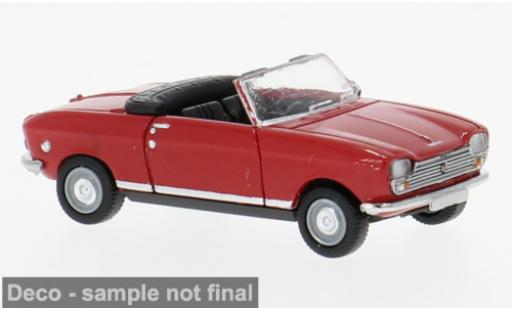 Peugeot 204 1/87 Brekina Cabriolet rouge 1967 1:87 miniature