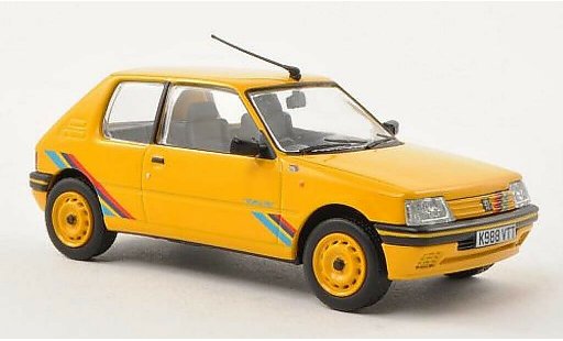 Peugeot 205 Rallye 1/43 Vanguards jaune RHD miniature