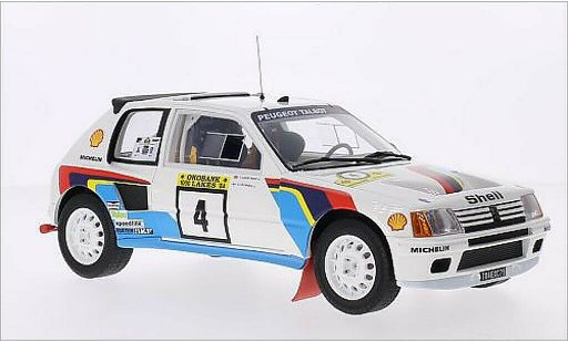 Peugeot 205 Turbo 16 1/18 Ottomobile T16 Gr.B No.4 Talbot Sport 1000 Lakes Rallye 1984 /T.Harryman miniature