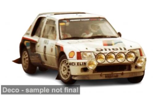 Peugeot 205 1/18 Norev T16 Rally Monte Carlo 1985 #8 B.Saby 1:18 miniature