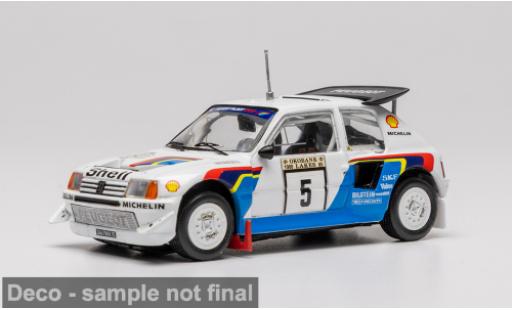 Peugeot 205 1/43 IXO Turbo 16V Evo 2 1000 Lakes Rally 1986 #6 S.Blomqvist/B.Berglund 1:43 miniature