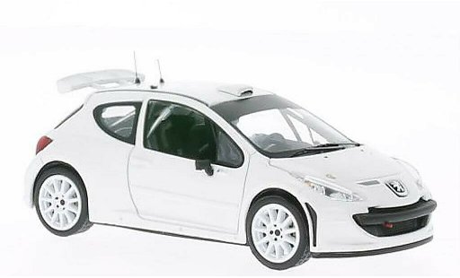 Peugeot 207 S2000 1/43 IXO Rally Spec mat-blanche 2011 miniature