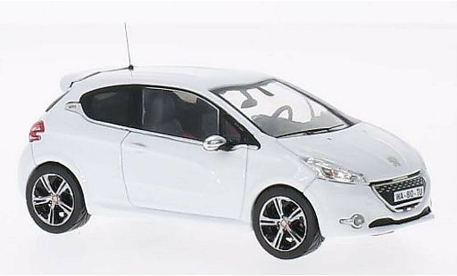 Peugeot 208 GTI 1/43 IXO Le Mans Edition blanche 2013 miniature