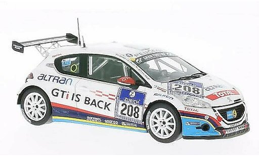 Peugeot 208 GTI 1/43 Spark No. 24h Nurburgring 2013 /J.Piguet miniature