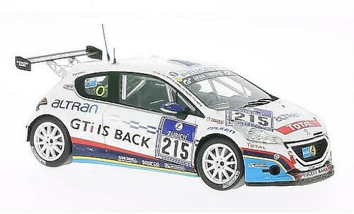 Peugeot 208 GTI 1/43 Spark No.215 24h Nurburgring 2013 /G.Martin miniature