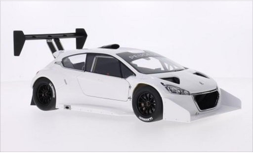 Peugeot 208 T16 1/18 Autoart mat-noire Pikes Peak 2013 miniature
