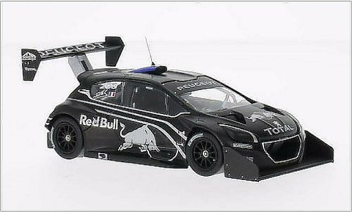 Peugeot 208 T16 1/43 IXO No. Red Bull Pikes Peak 2013 miniature