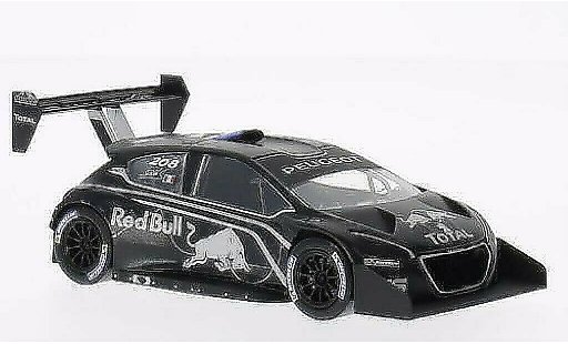 Peugeot 208 T16 1/43 Norev No. Red Bull Prasentation Pikes Peak 2013 miniature
