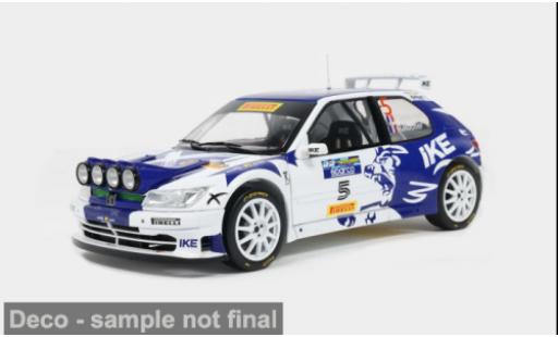 Peugeot 306 1/18 Solido Maxi Rallylegend 2024 #5 F.Delecour/R.Roche 1:18 miniature