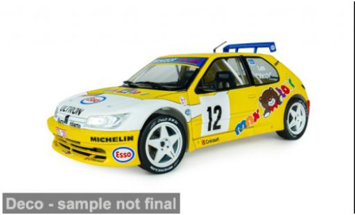 Peugeot 306 1/18 Solido Rallye du Condroz 1997 #12 J.M.Vanderschuren 1:18 miniature