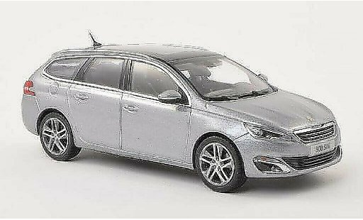Peugeot 308 GT 1/43 Norev SW grise 2014 miniature