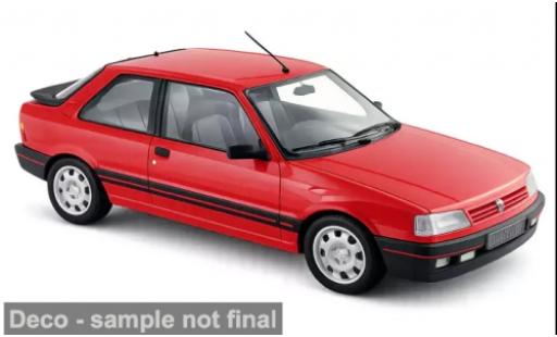 Peugeot 309 1/18 Norev GTI rouge 1987 1:18 miniature